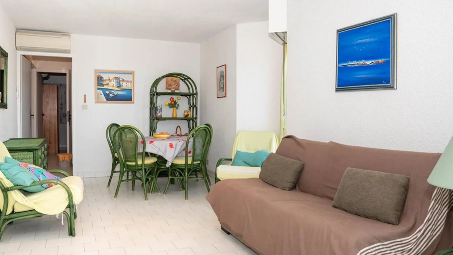 Bel Appartement T2 Pour 4 Personnes Avec Terrasse, Parking Et Climatisation - Fr-1-803-47 Le Lavandou Apartamento